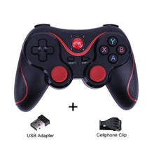 Load image into Gallery viewer, Wholesale Terios T3 X3 Wireless Joystick Gamepad Game Controller bluetooth BT3.0 Joystick For Mobile Phone Tablet TV Box Holder