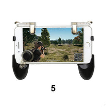 Load image into Gallery viewer, For Pubg Controller For Mobile Phone Game Shooter Pubg Trigger Fire Button For IPhone Android Phone Gamepad Pubg Mobile Joystick